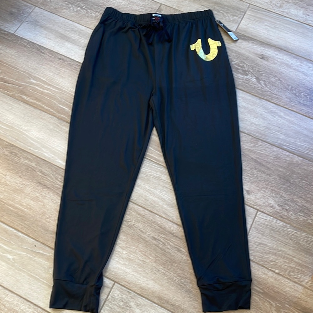 True Religion Lightweight Loungewear Joggers LARGE (36/38)